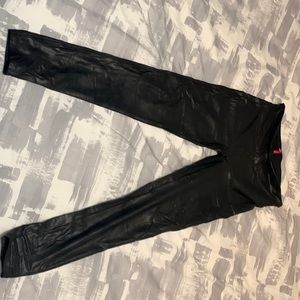 Spanx faux leather leggings